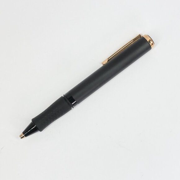 Sheaffer Award 133 BPT Ballpoint Pen / Black Matte Gold Trim / USA Made - Picture 2 of 11
